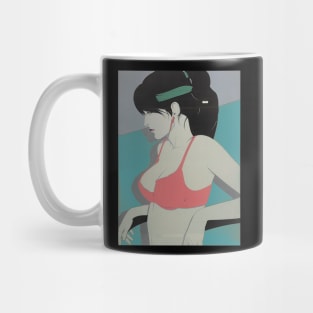 Pop Patrick Nagel 1980 Mug